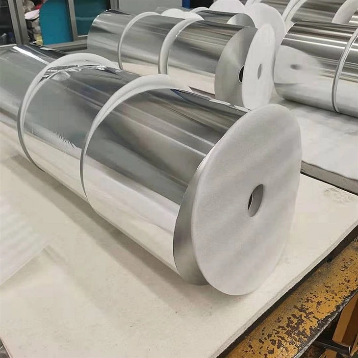 Feuille d'aluminium pour batterie au lithium