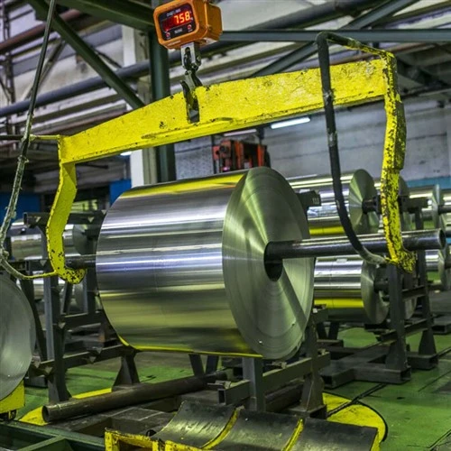 1235 Papier d'aluminium industriel grand rouleau