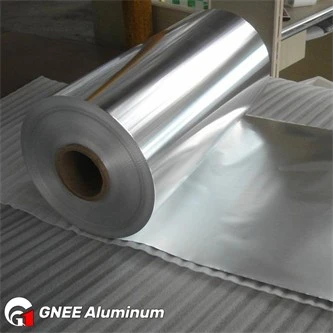 Feuille d'aluminium nue pour emballage flexible